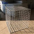 Boîte de Gabion de PVC galvanisée décorative de 80 * de 100mm soudée